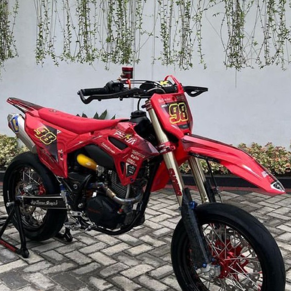 0701 (COD) Sticker Decal CRF 450 FullBody Bebas Request Terbaru - Sticker Premium CRF Terbaru - Stic