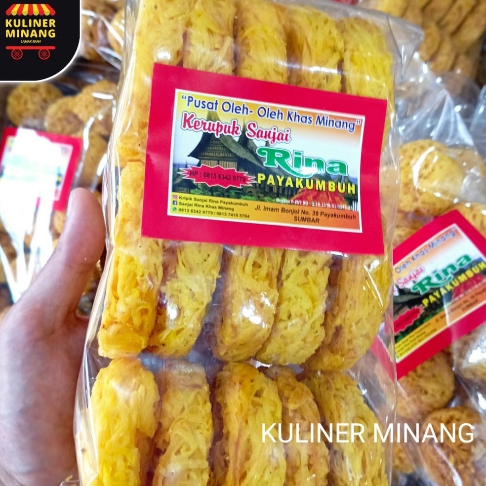 

Kuliner Minang Roda gandiang Oleh-Oleh Asli Cemilan Kampung Makanan Khas Payakumbuh Padang Jajanan Snack AX00