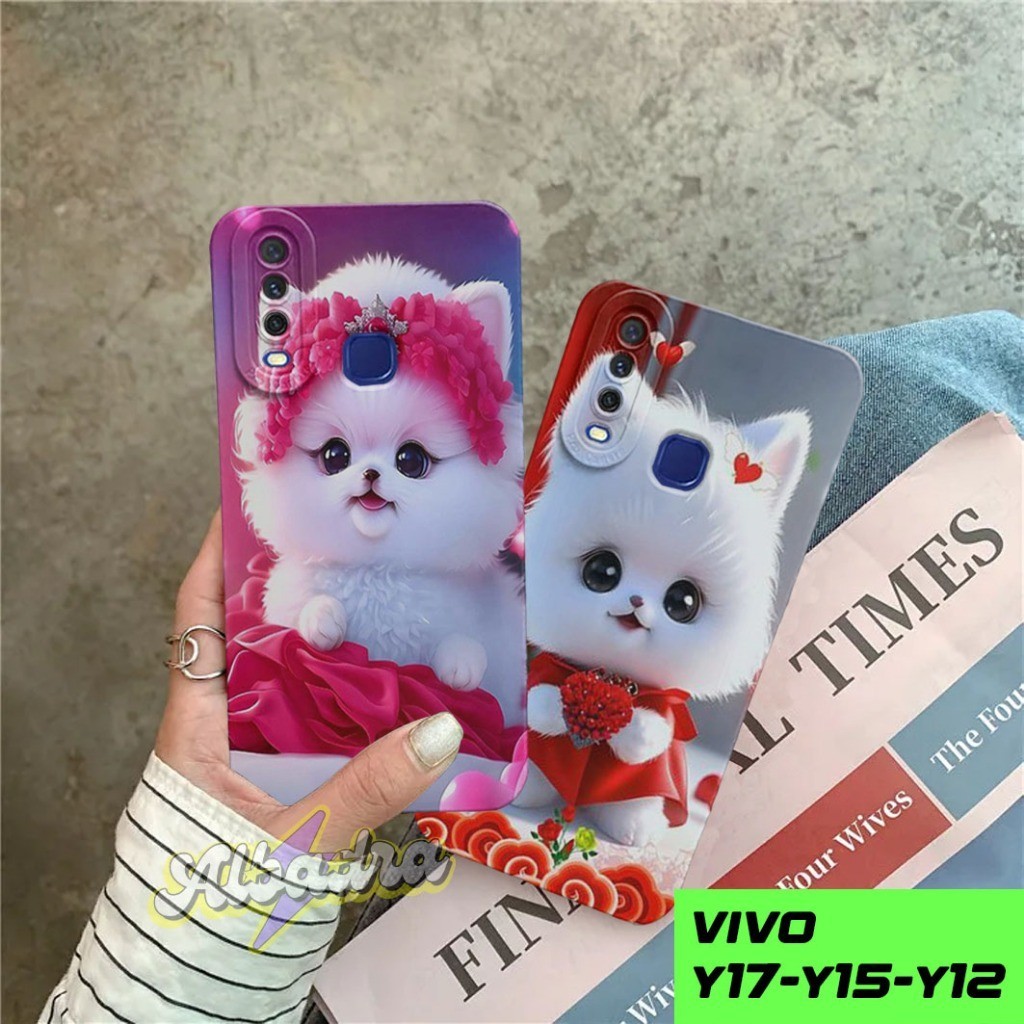 Case VIVO Y12 Y15 Y17 - SOFT CASE CAT 4 - Softcase VIVO Y12 Y15 Y17 - Case KUCING - Softcase - Kesin