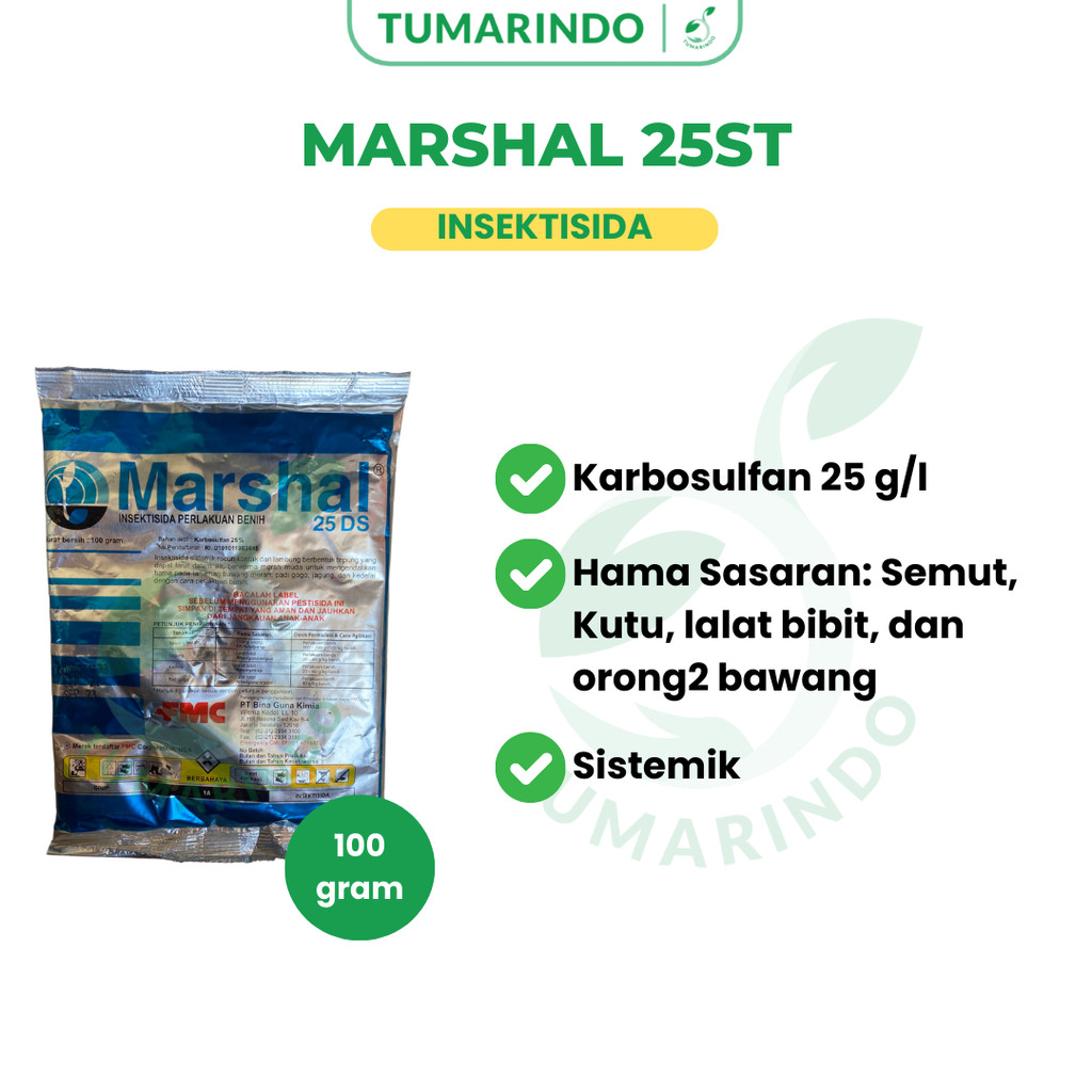 Marshal 25st 100gram Perlakuan Benih Sebeluim Tanam