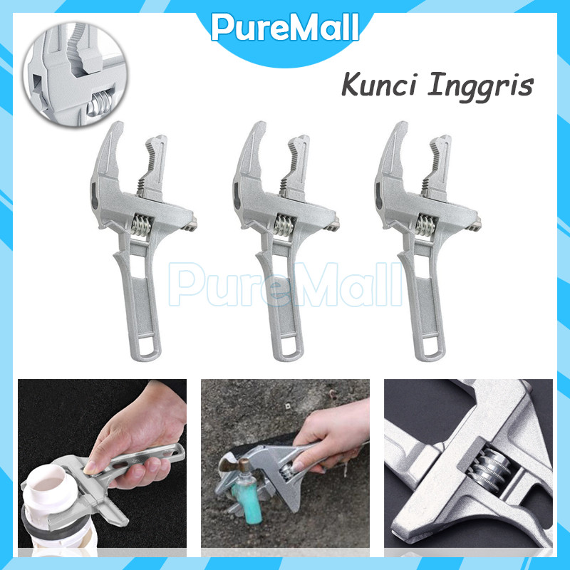 Universal Adjustable Wrench / Kunci Pas / Kunci Pipa