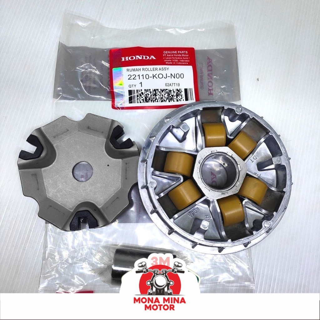 Rumah Roller Roler Loler Assy Set Genio Beat LED New Deluxe 2020 2021 KOJ
