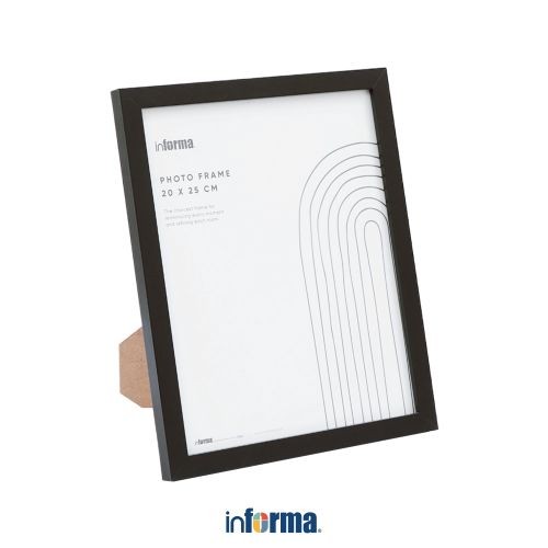 HRY (FreeOngkir) Informa 8R Bingkai Foto - Hitam Pigura Aesthetic Frame Tempat Foto Pajangan