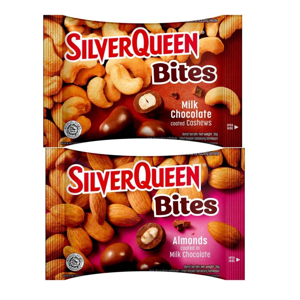 

SILVER QUEEN Bites 30 gr cashew almond