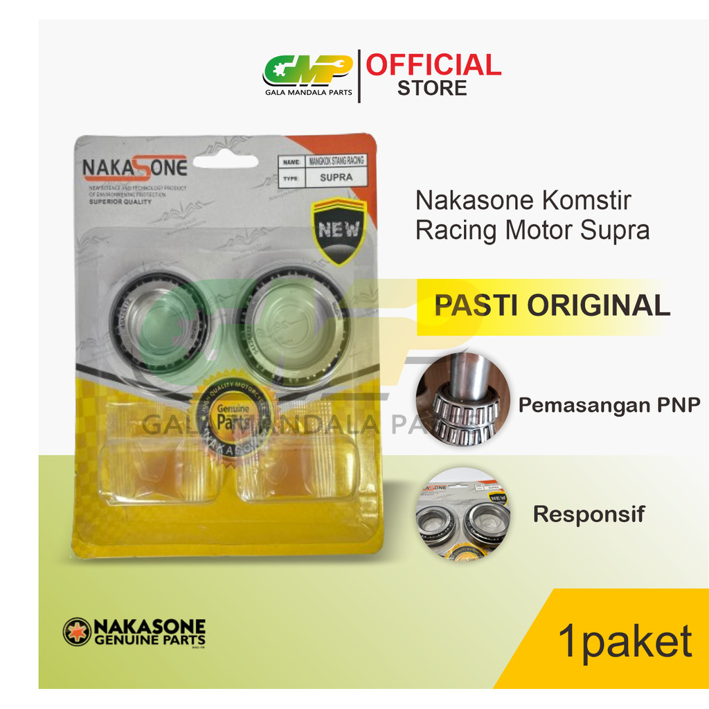 Nakasone Komstir Bambu  Grand Supra Vario Beat Bearing Racing Laher Motor