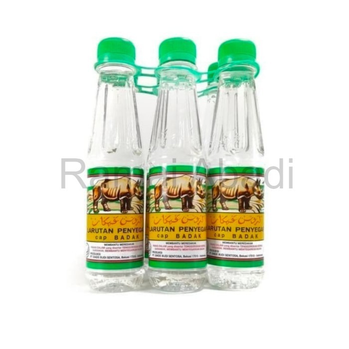 

LARUTAN PENYEGAR CAP BADAK 200ML ISI 6 | LARUTAN BOTOL