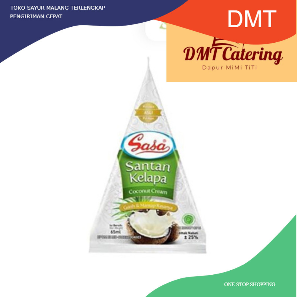 

Sasa Santan Cair 65 ml Catering Malang DMT