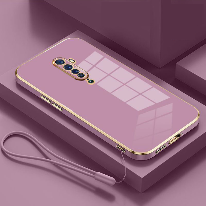 For OPPO Reno2 F Case oppo Reno2z Phone Case Oppo Reno 2 Case CPH1989 CPH1907 Cover Luxury Square Pl