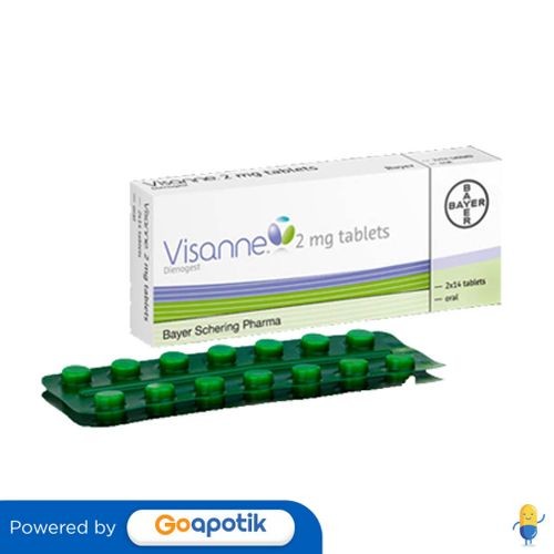 Visanne 2 Mg Strip 14 Tablet