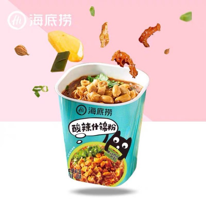 

Hai Di Lao Instant Noodle / Mie Instant Suan La Fen - Hot and Sour