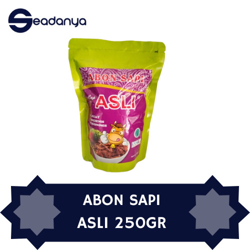 

Abon Sapi Cap Asli 250g Beef Gram HALAL MUI & BPOM -Harga Promo