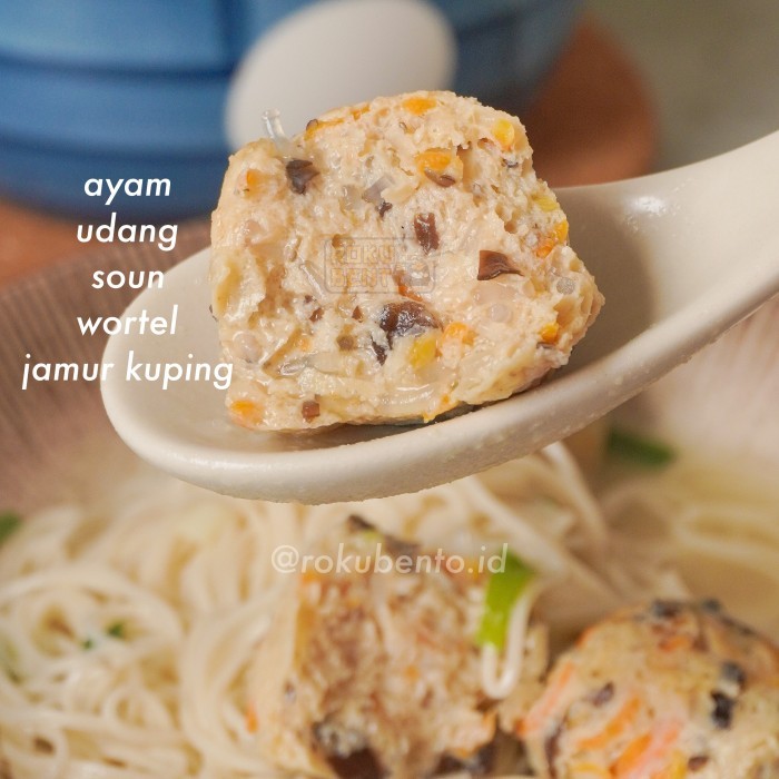 

Bakso Rambutan Roku Bento BSD isi 10 Pcs Lohua