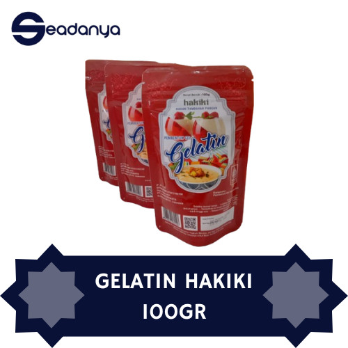 

Hakiki Gelatin Pembentuk Gel 100g - HALAL MUI & BPOM