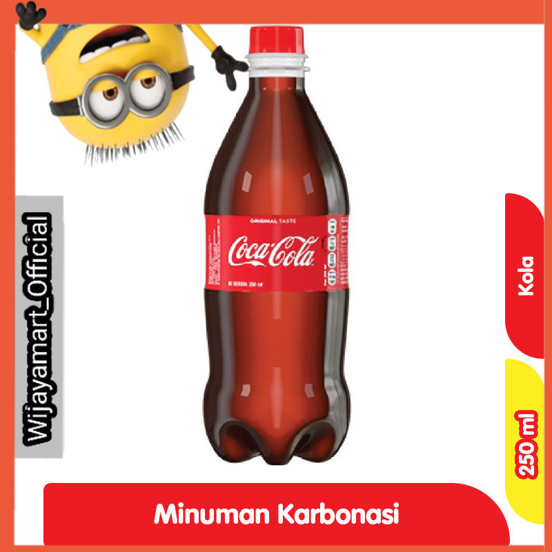 

Coca-Cola Original Minuman Soda Rasa Kola Botol 250 ml