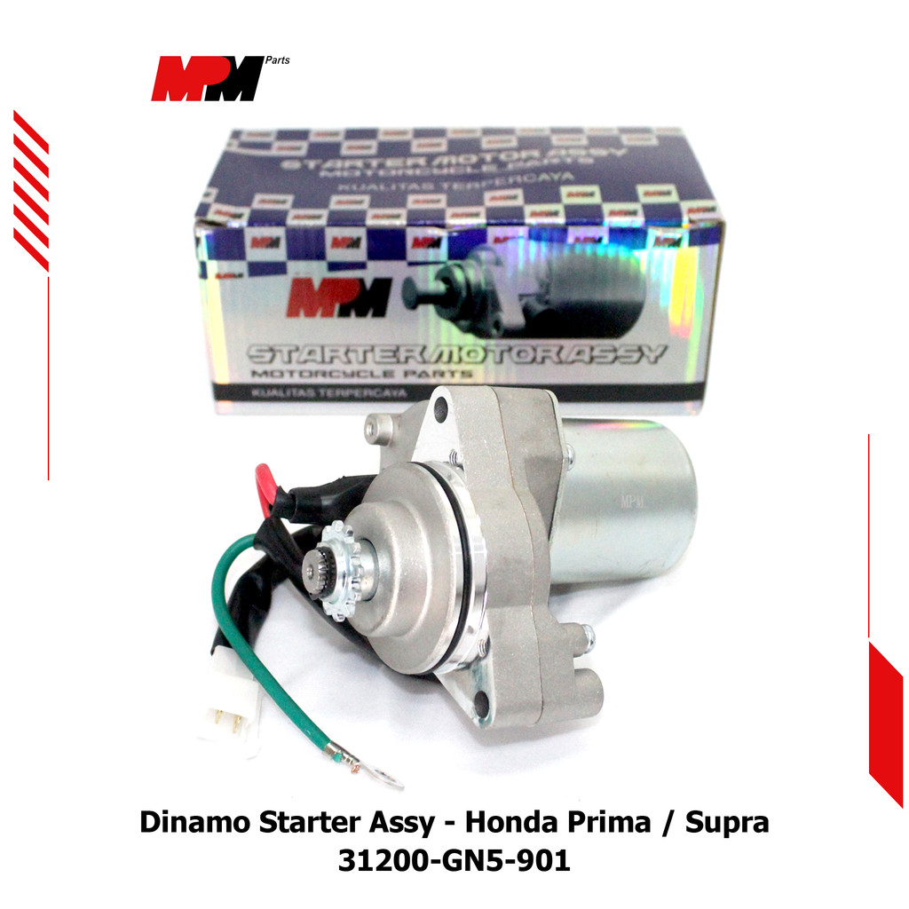 Dinamo Starter Assy MPM – Honda Prima / Supra 31200GN5901