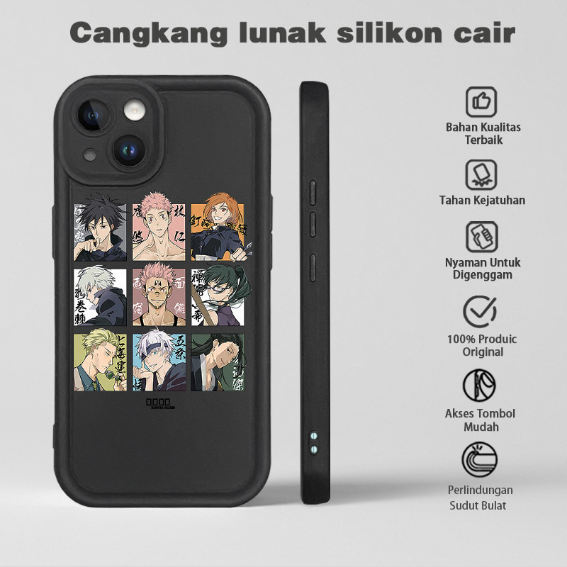 Terbaru silikon soft case cowok for iPhone 13 12 mini 11 14 Plus 15 pro max 6 6s 7 8 plus xxs xr xsm