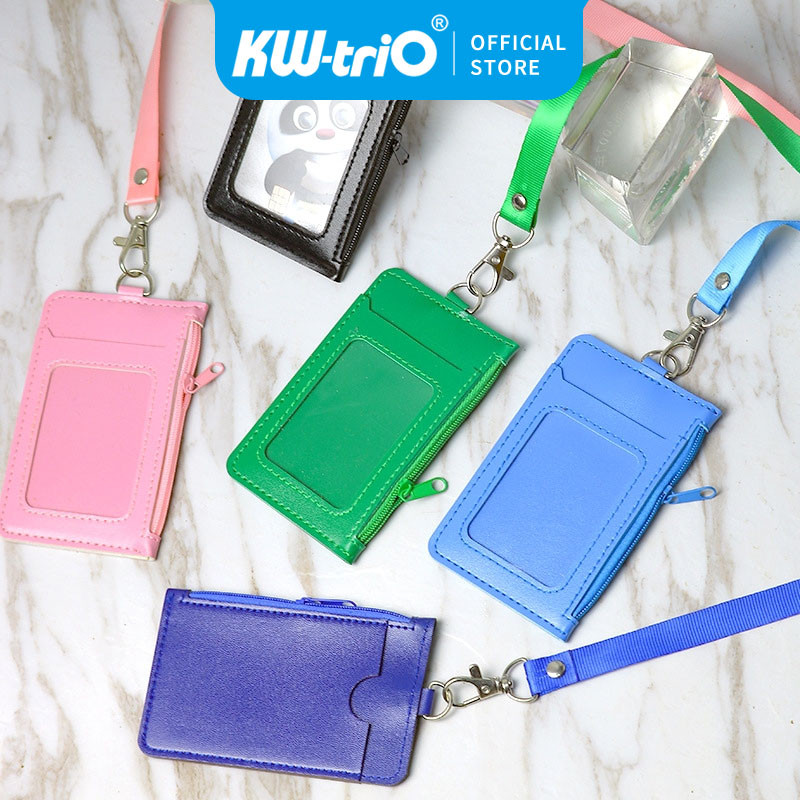 

Casing ID Card / Name Tag holder Kulit Sintetis 2 Sisi Name Tag Holder Leather ID Card Holder Name Tag Card Holder