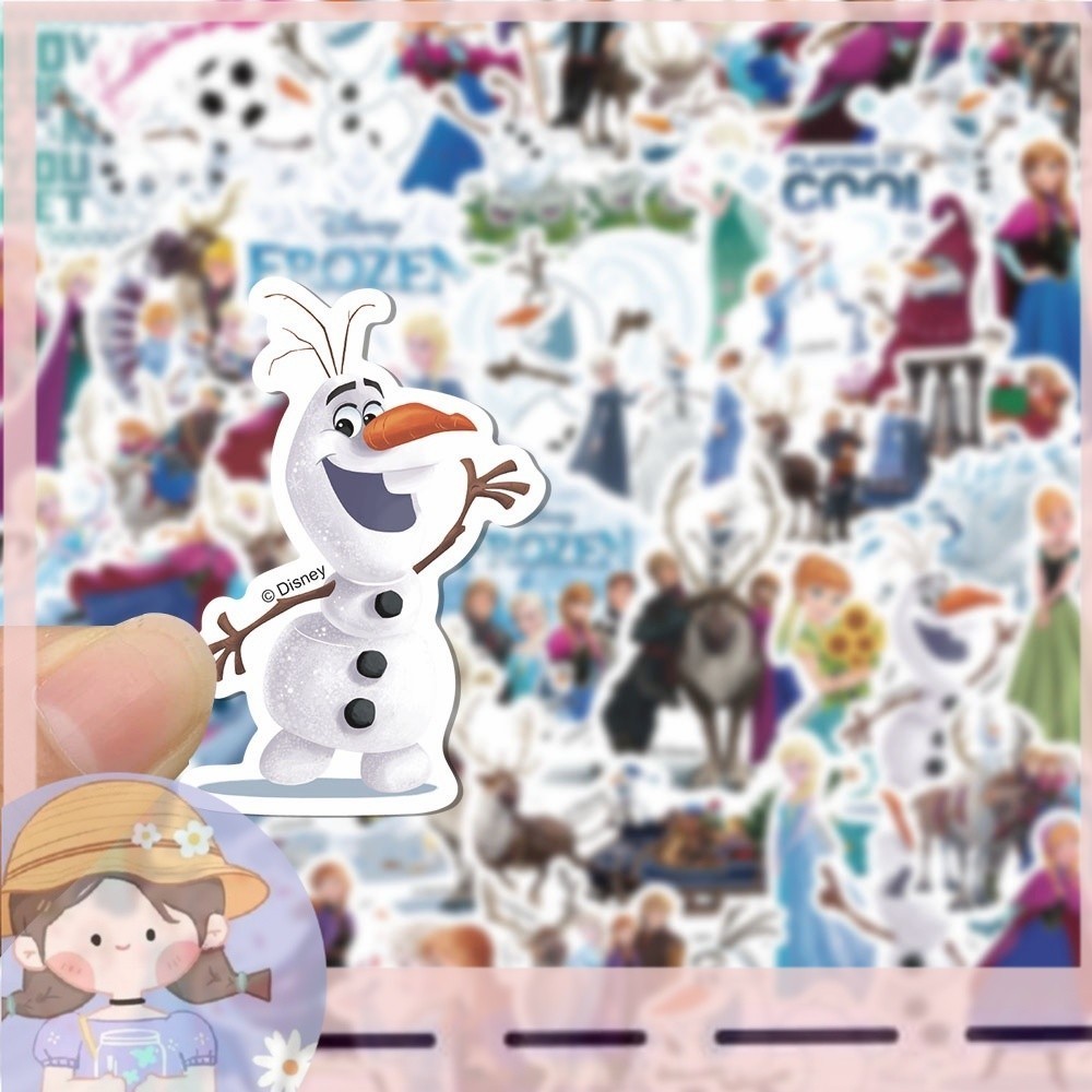 

PROMO50 Pcs Stiker Motif Kartun Frozen Tahan Air Untuk Dekorasi Laptop HELLO.NUZA