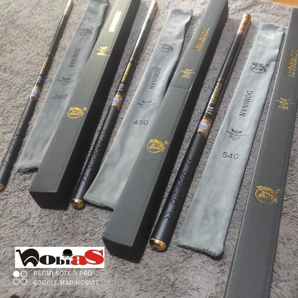 Joran Pancing action KAKU Tegek Orca Dominan 360. 450. 540