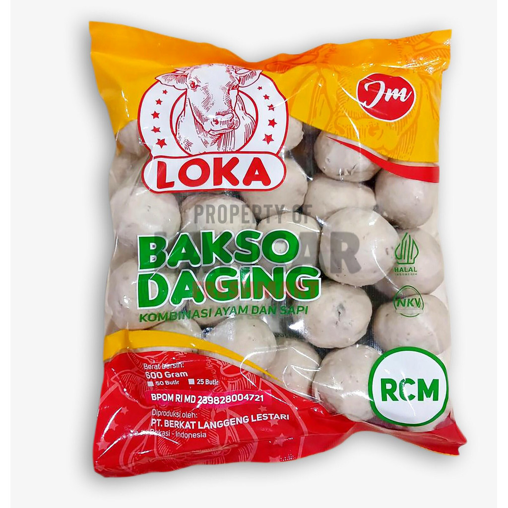 

LOKA BAKSO SAPI RCM SPECIAL ISI 25