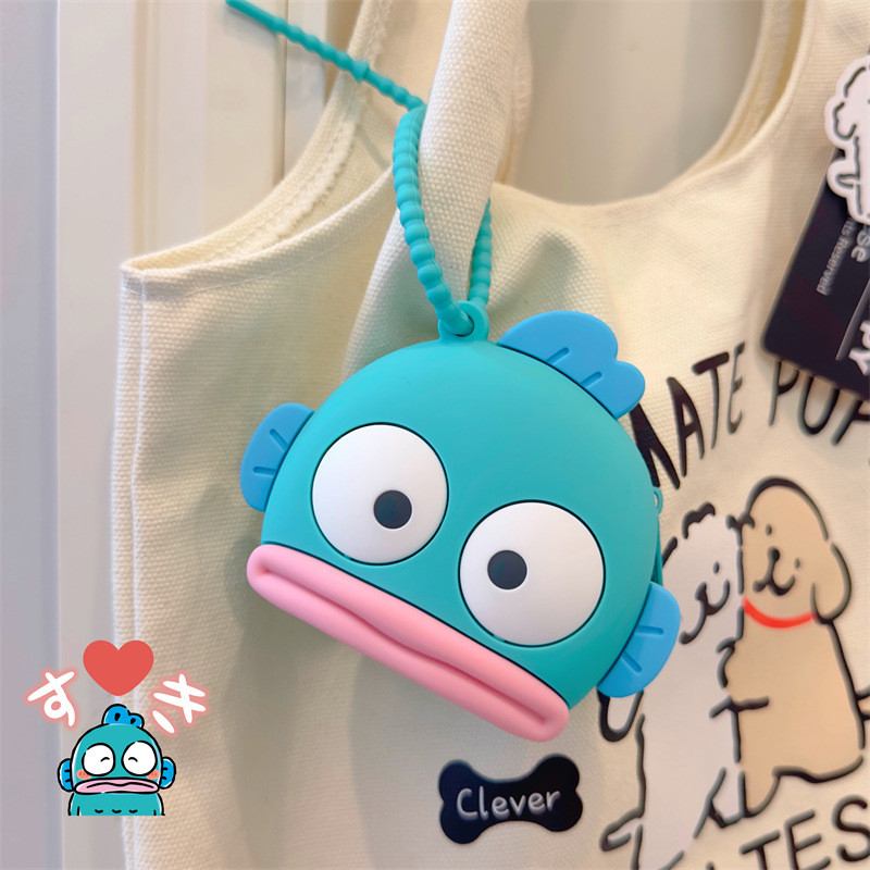 Ganci Dompet Silikon Koin Super Cute Sanrio Jelly Karakter Dan Koin Silicon Anti Air Karakter Sanrio