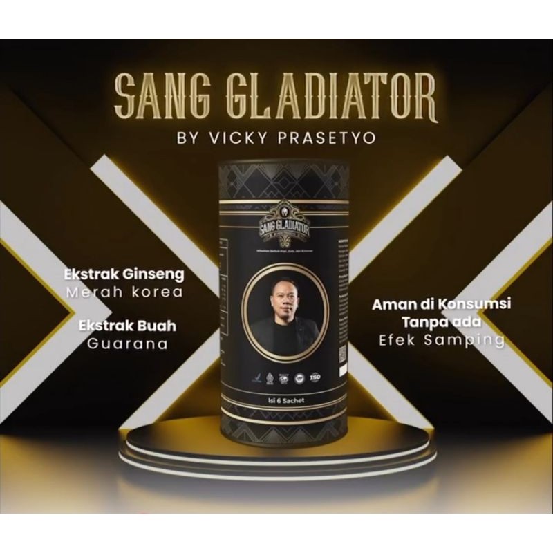 Sang Gladiator Coffee Kopi Gladiator Isi 6 Sachet Asli Original Ori