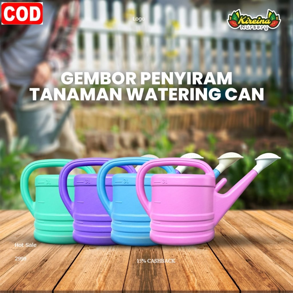 Gembor Penyiram Tanaman Watering Can 3 Liter