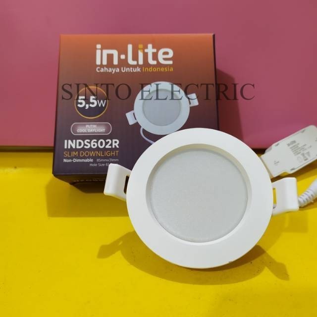INLITE INDS602 Lampu Downlight 5.5W Downlight Inbow 5.5 W