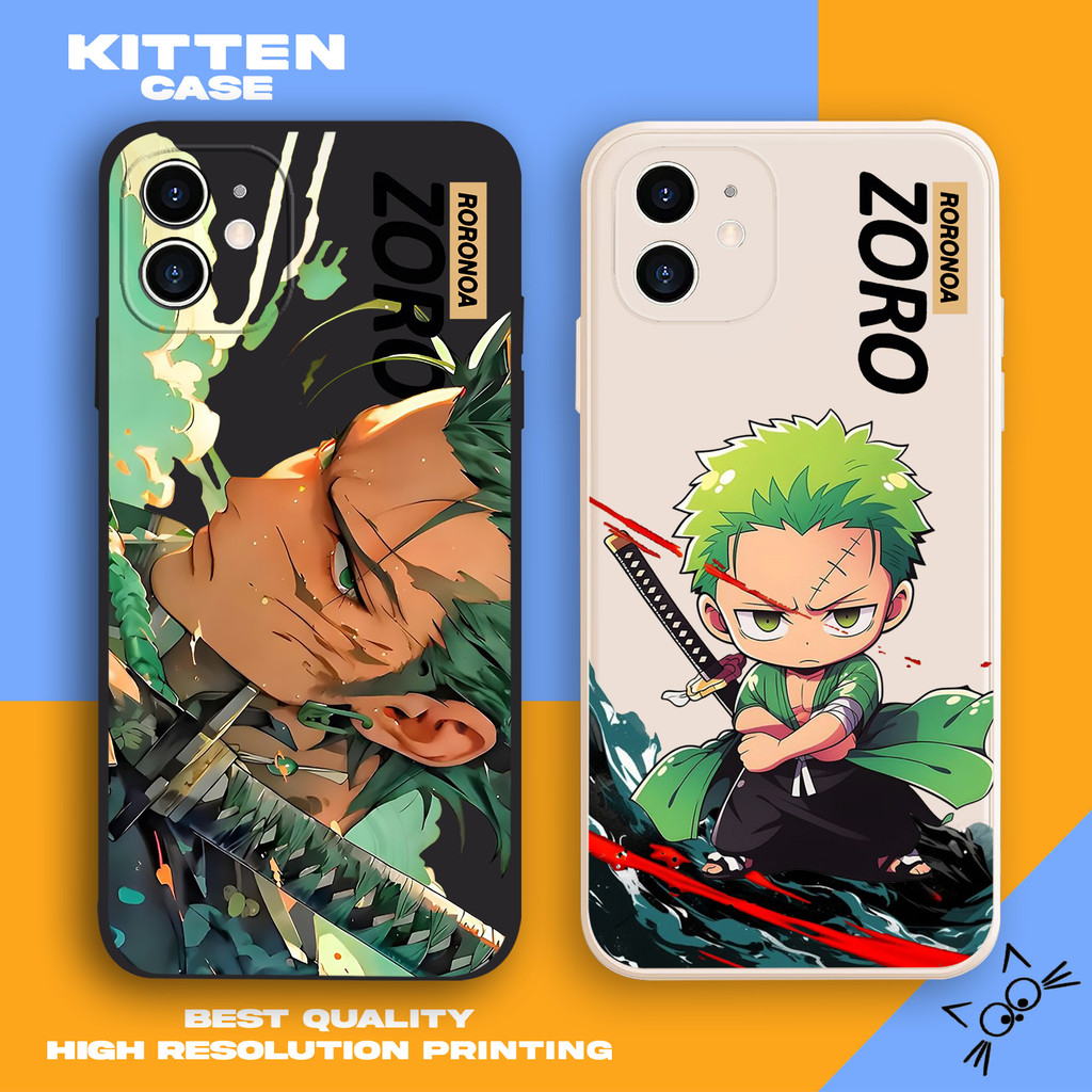 Case Redmi 9A 9C Note 10 Redmi 8 12 13C 10Pro KT477 One Piece Casing HP Anime Custom Viral