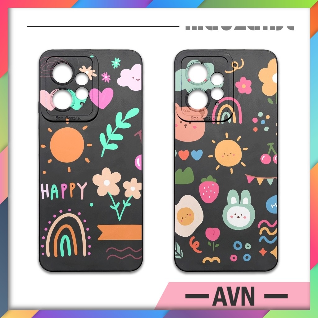 Casing Case Xiao-mi Redmi Note 12 5G 12c 13c 11 10 4G 10a 10c 9 9a 9c 9t 8 7 5 Pro A1 A2 Model Panda