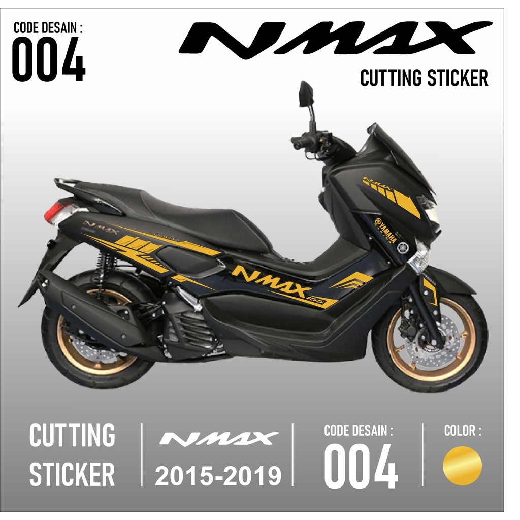 Cutting Sticker Nmax - Aksesoris Motor Stiker Yamaha Nmax Old Striping Lis Variasi Cutting Sticker N