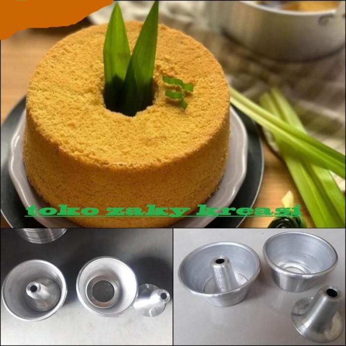 loyang chiffon mini 10 cm. tanpa sambungan