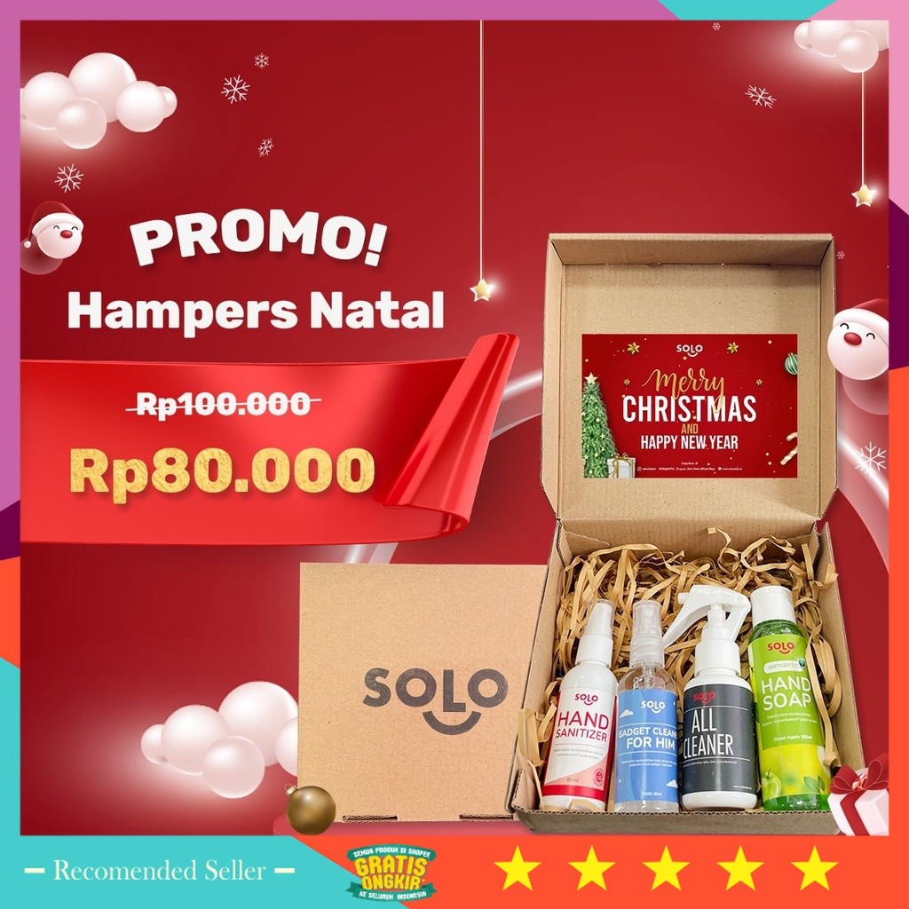 

Hampers Natal Keren Unik Lucu Murah kekinian / Solo Christmas Hampers / Hampers Natal