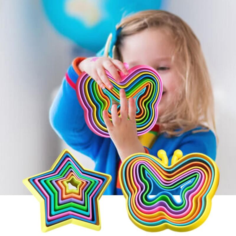 Adults Magic Star Fidget Stress Relief Sensory Toys For Anxiety Autism Children Juguetes Spiral Illu