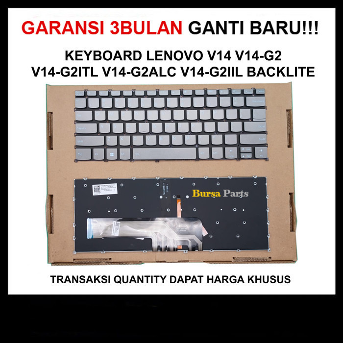 Keyboard Lenovo V14 V14-G2ITL V14-G2 V14-G2ALC V14-G2IIL Backlight .