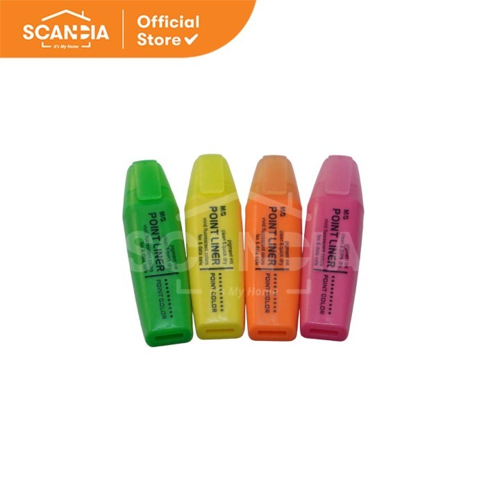 

SCANDIA Scented Highlighter 4 Colors Set (00015020)