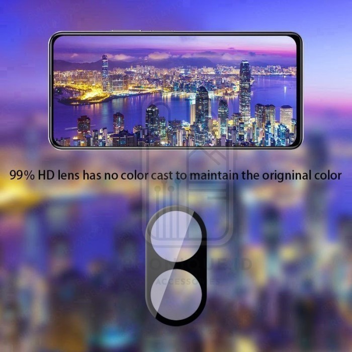 [phonique.id] POCO M6 PREMIUM 3D LENS PROTECTOR FULL COVER Pelindung Layar Lensa Kamera HP Xiaomi Br