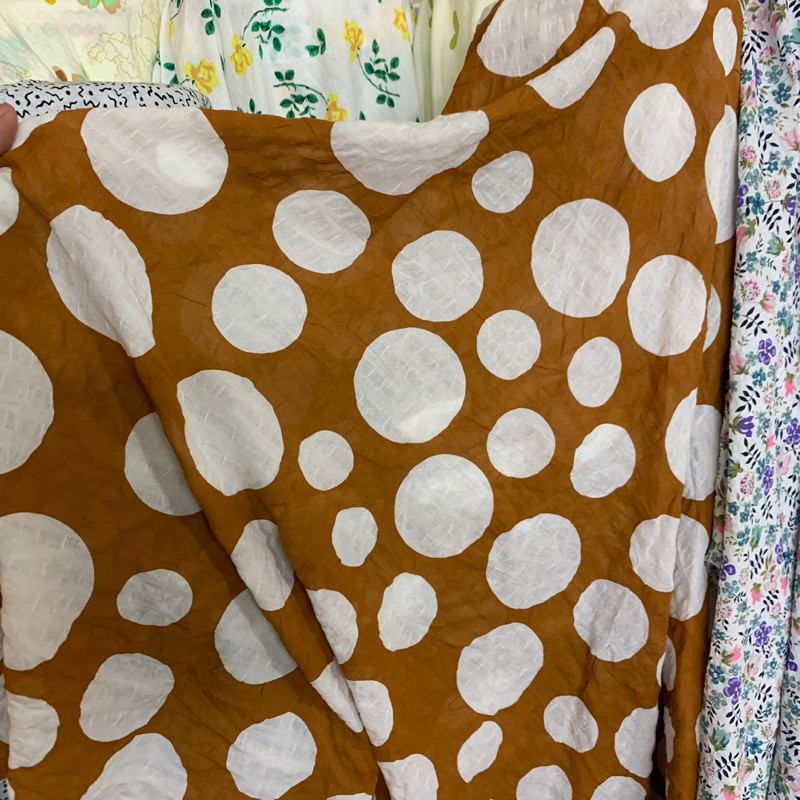 kain motif - kain katun korea - kain katun paris korea - kain katun crinkle motif - kain katun crink