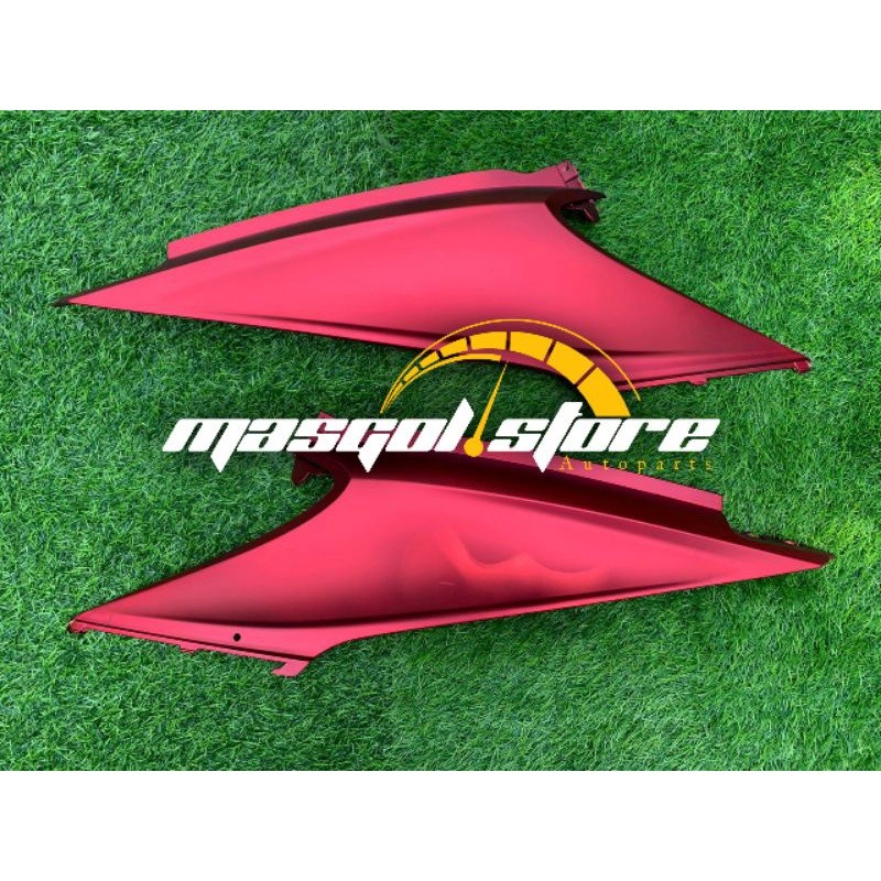 Cover Body Kanan Kiri Beat Karbu Merah Doff / Red Matte DTS MOTOR 01