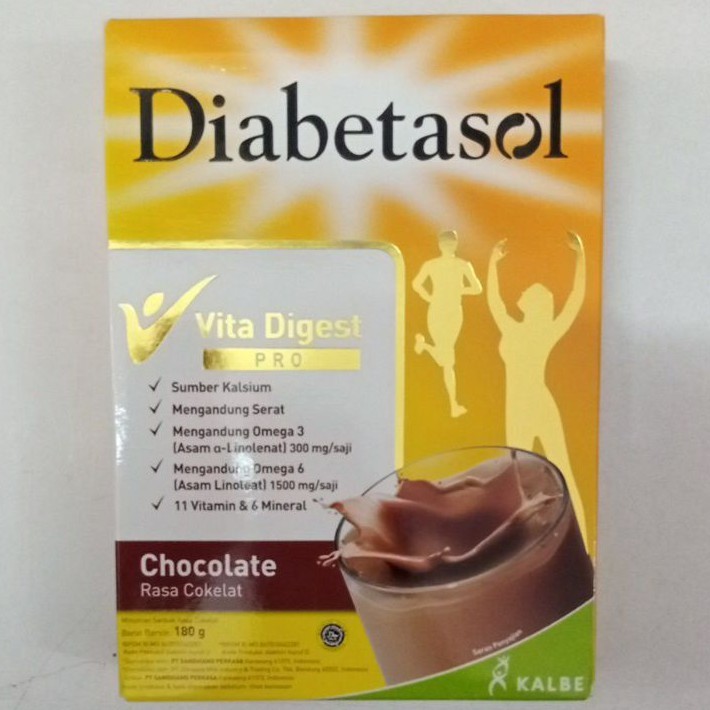 

Susu Diabetasol Chocolate 170 Gram