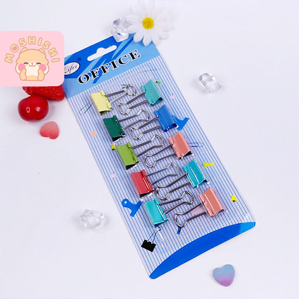 

Binder Clip / Paper Clip / Klip Kertas Besi (K) Warna - Warni Kar