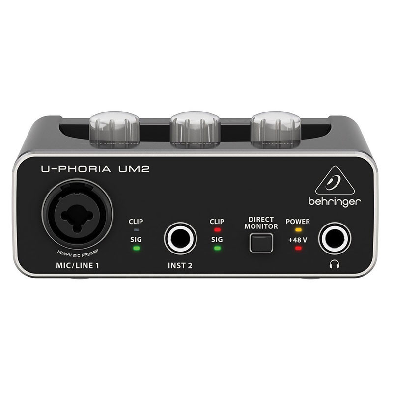 UMC22/ UM2/UMC202HD Microphone Amplifier live recording External sound card USB Audio interface