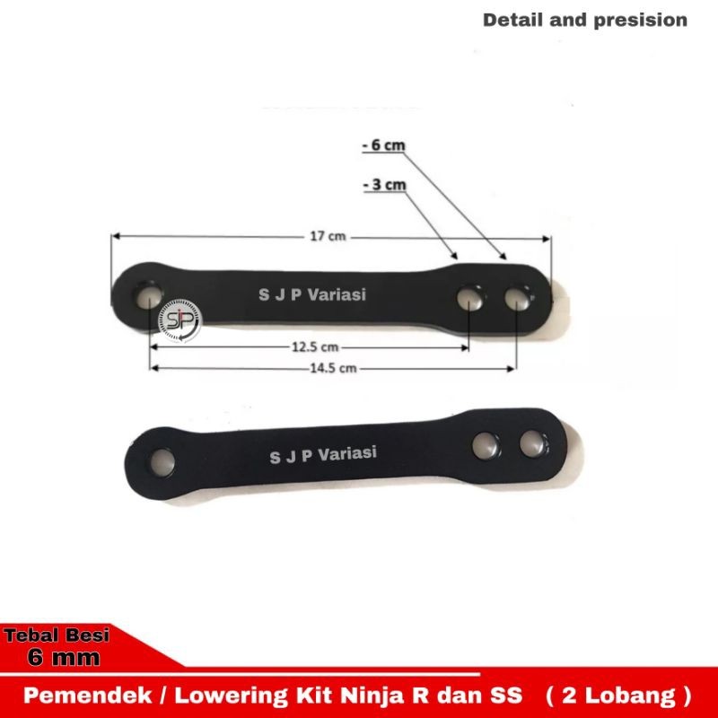Lowering Kit Ninja R dan SS Pemendek Monoshock Ninja RR SS
