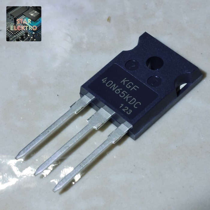 KGF 40N65KDC To-247 KEC Semicon KGF40N65KDC Transistor 40N65 KDC IGBT 40A 650V 208W 40N65K