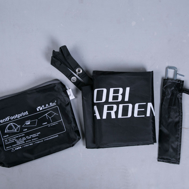 Mobi Garden 2P/3P/4P  Rectangle or Hexagonal Camping Ground Sheet Tent Footprint Tarp Waterproof