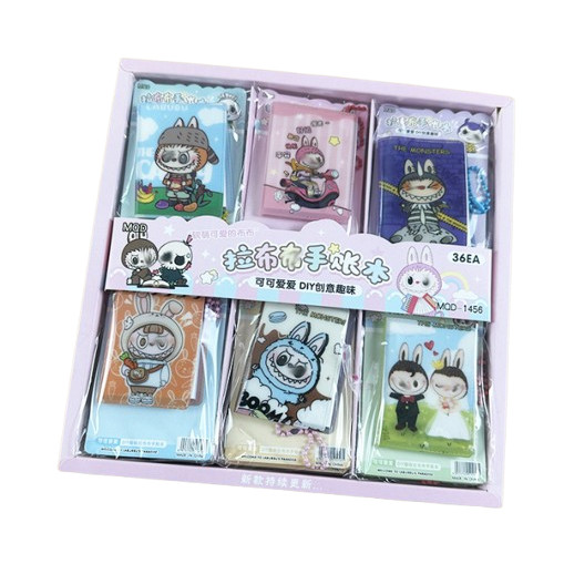 

J2 - Notebook mini labubu khekhe Gantungan memo lucu