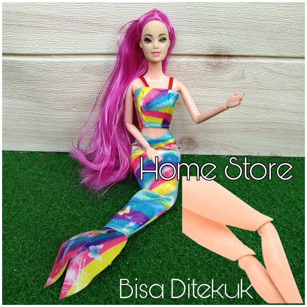 Tekuk Putri Duyung Boneka Tekuk Marmet Mainan Koleksi Boneka Tekuk