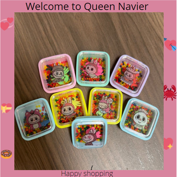 QN - Water beads labubu growing animals lucu