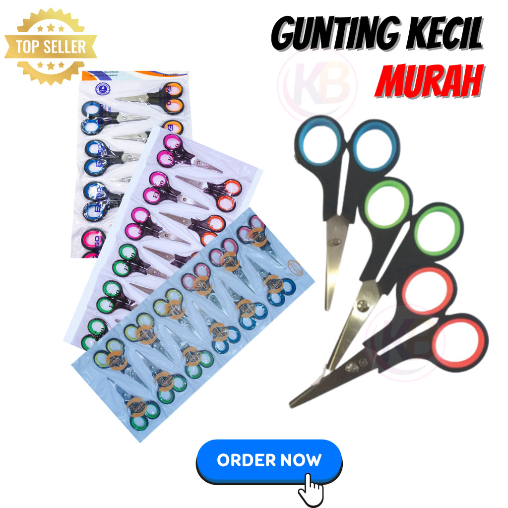 

Gunting Kertas / Gunting Tanggung / Gunting Warung dan Kelontongan / Gagang Plastik / Model Random / Duta Gemilang