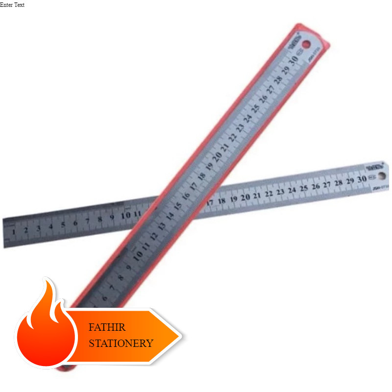 

PENGGARIS BESI STAINLESS 30 CM